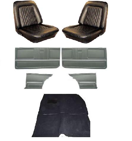 67 Camaro Basic Std Interior Kit W Preassembled Panels